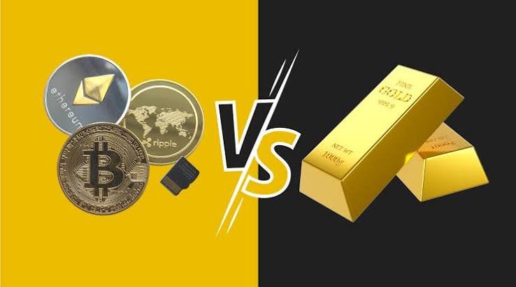 Cryptocurrency vs Gold